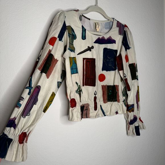 Samantha Pleet Cloud Shirt in Dreaming Print - Picture 8 of 13